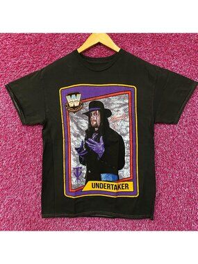 WWE The Undertaker Trading Card T-Shirt Medium